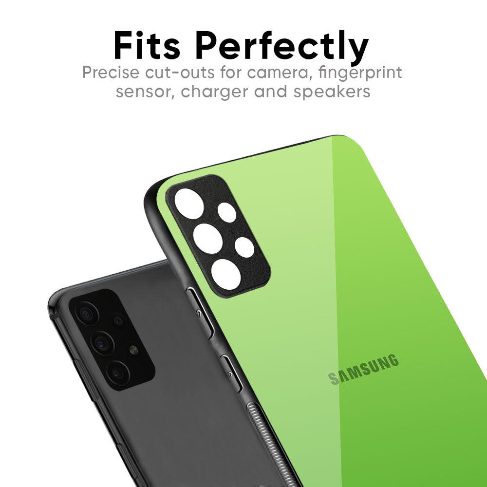 Paradise Green Glass Case For Samsung Galaxy M56 5G