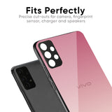 Blooming Pink Glass Case for Vivo V40e 5G