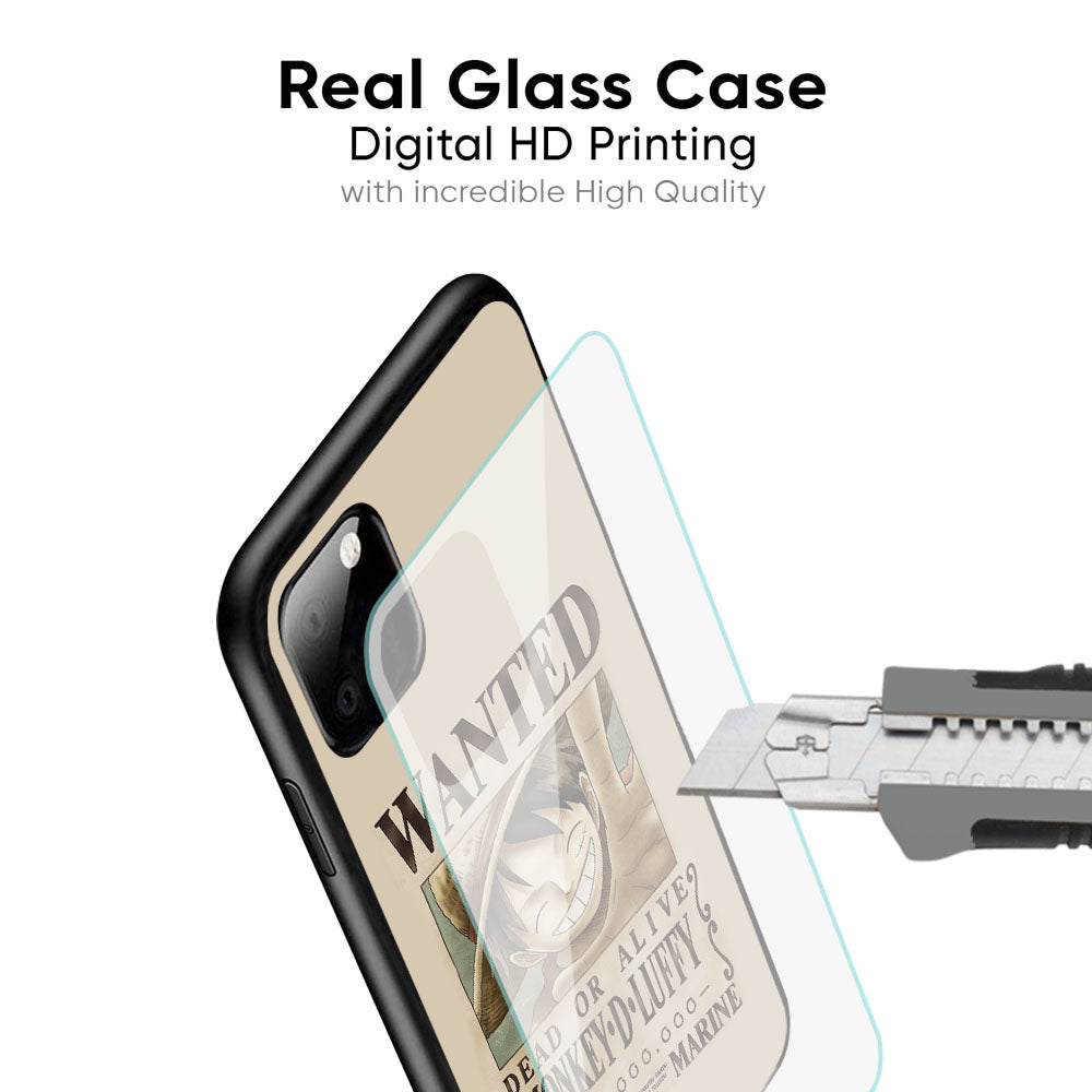 Luffy Wanted Glass Case for IQOO 13 5G