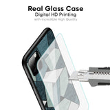 Abstact Tiles Glass Case for Samsung Galaxy A04
