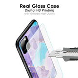 Alcohol ink Marble Glass Case for Redmi K50i 5G
