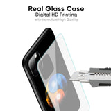 Yin Yang Balance Glass Case for Samsung Galaxy A03