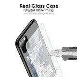Space Flight Pass Glass Case for Redmi K50i 5G