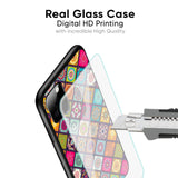 Multicolor Mandala Glass Case for Samsung Galaxy A03
