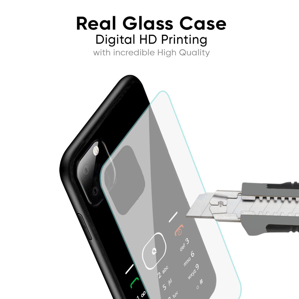 Classic Keypad Pattern Glass Case for Samsung Galaxy A36 5G