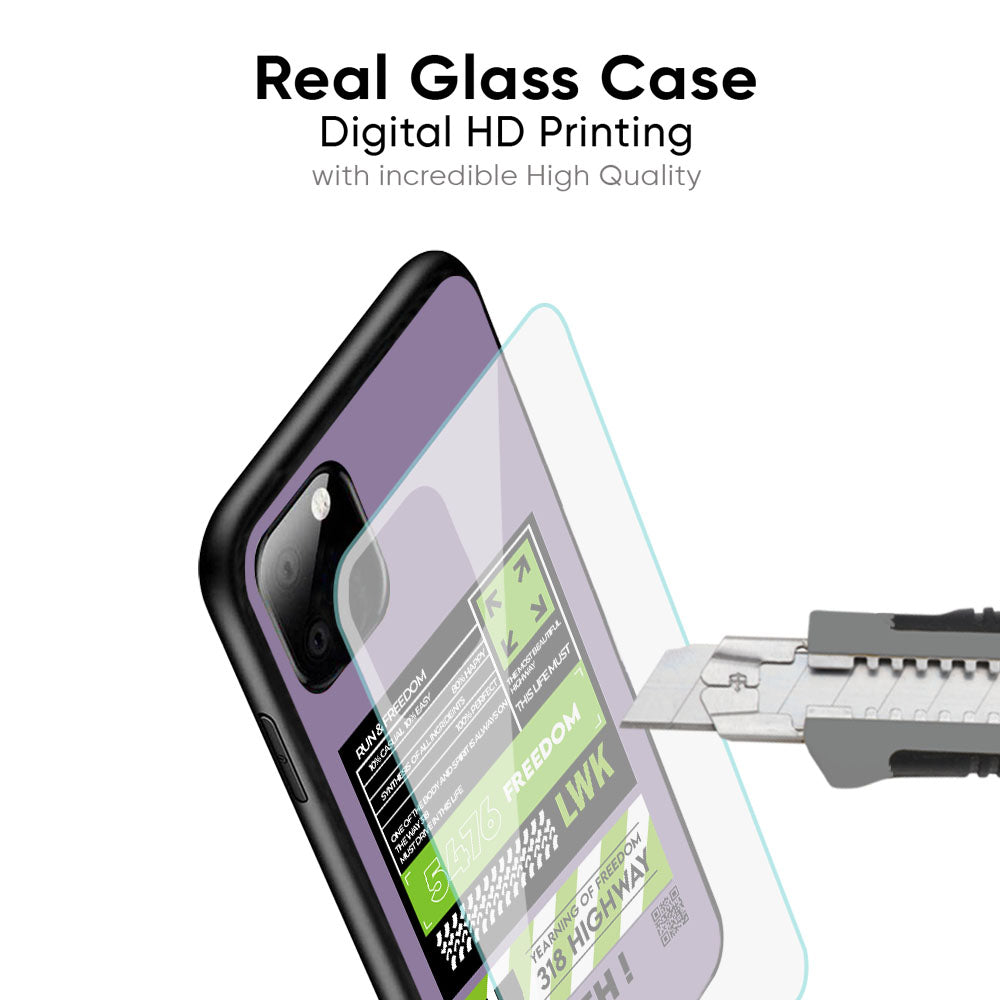 Run & Freedom Glass Case for IQOO 13 5G