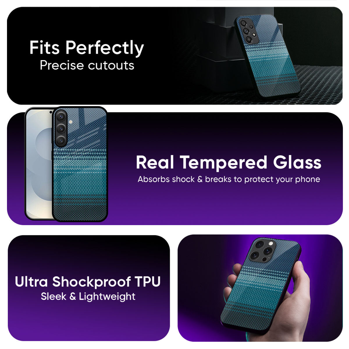 Modern Rug Glass Case