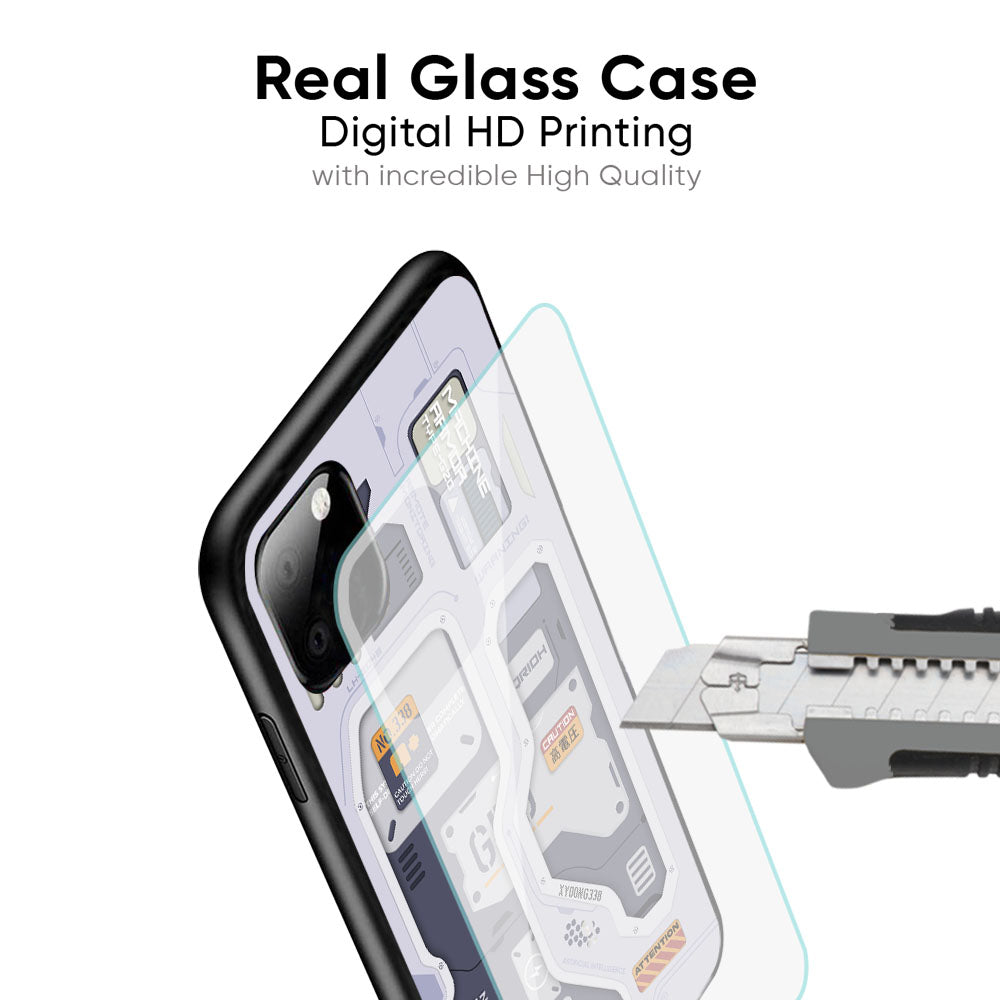 Tech Savvy Glass Case for iPhone XS Max