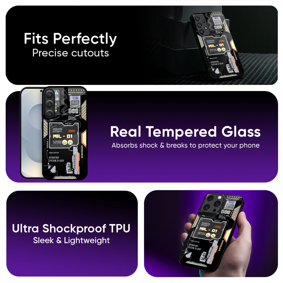 Exposed Parts Glass Case