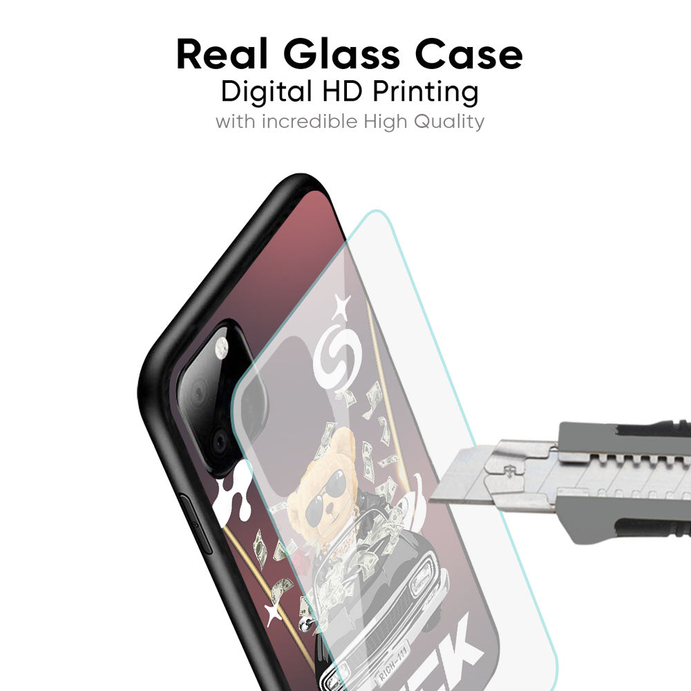 Money Madness Glass Case for iPhone XS Max