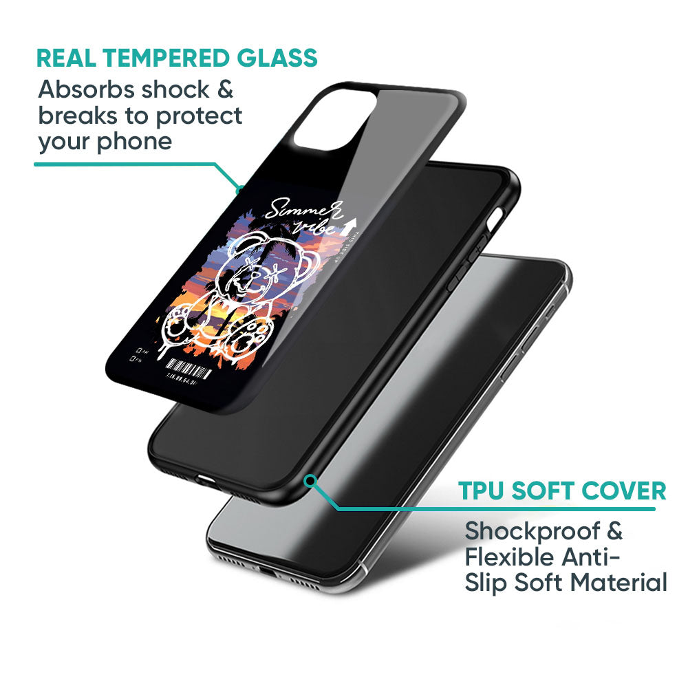 Summer Vibe Glass Case for Samsung Galaxy M56 5G
