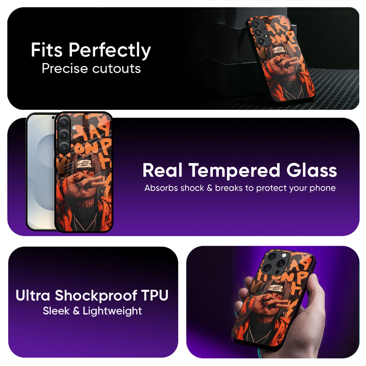 Hidden Leaf Glass Case