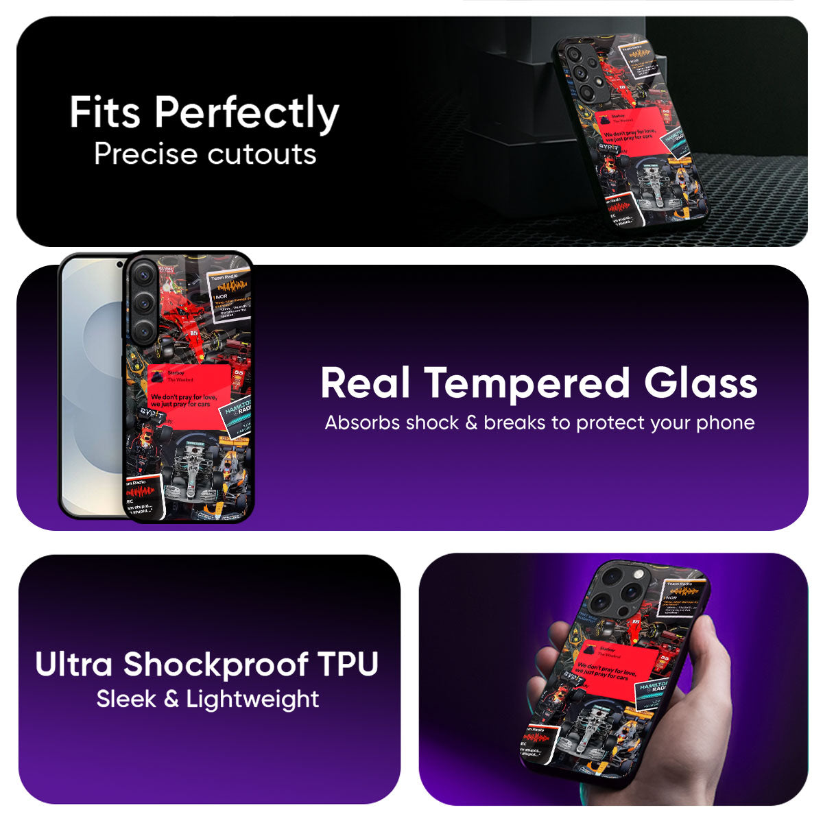 Scarlet Phantom Glass Case
