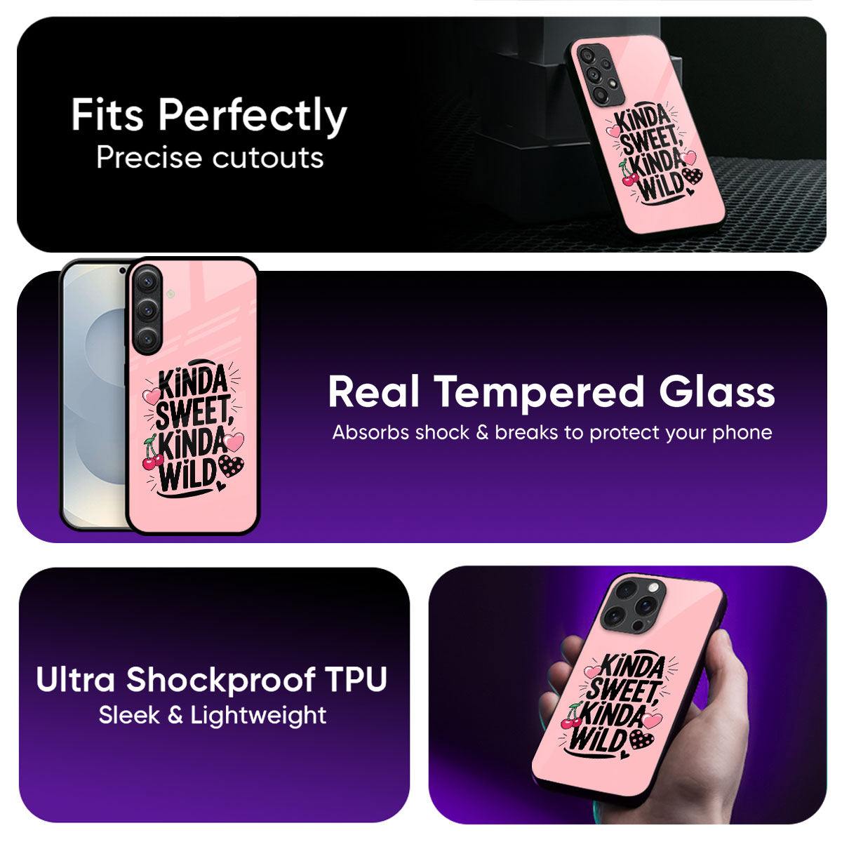 SweetWild Fusion Glass Case