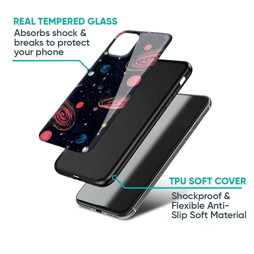 Galaxy In Dream Glass Case For Oppo K13 Turbo Pro 5G