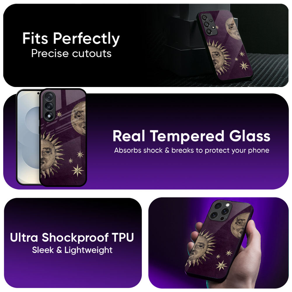 Sun & Moon Glass Case