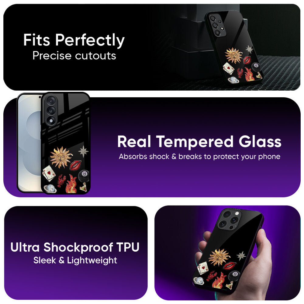 Celestial Sun Glass Case