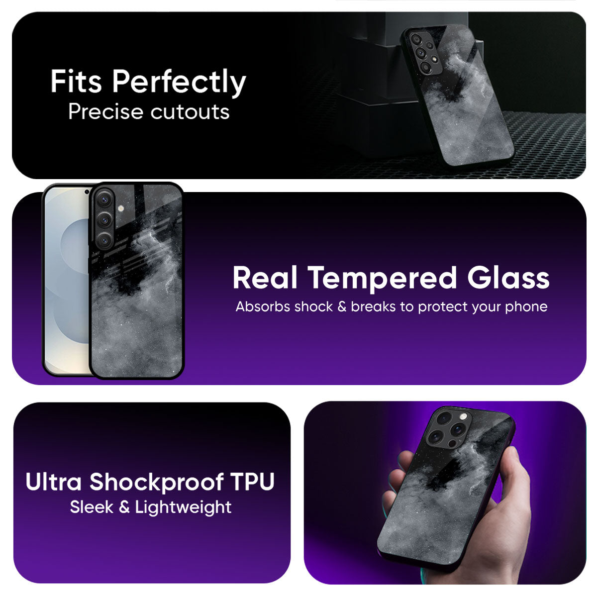 Fossil Gradient Glass Case