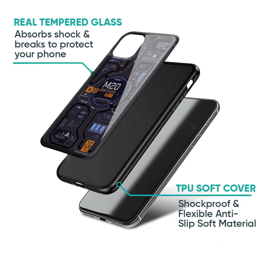 Matrix Panel Glass Case - Glass Back Cover for Phone (View 4)
