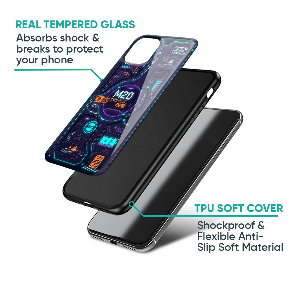 Neon Nexus Glass Case - Glass Back Cover for Phone (View 4)