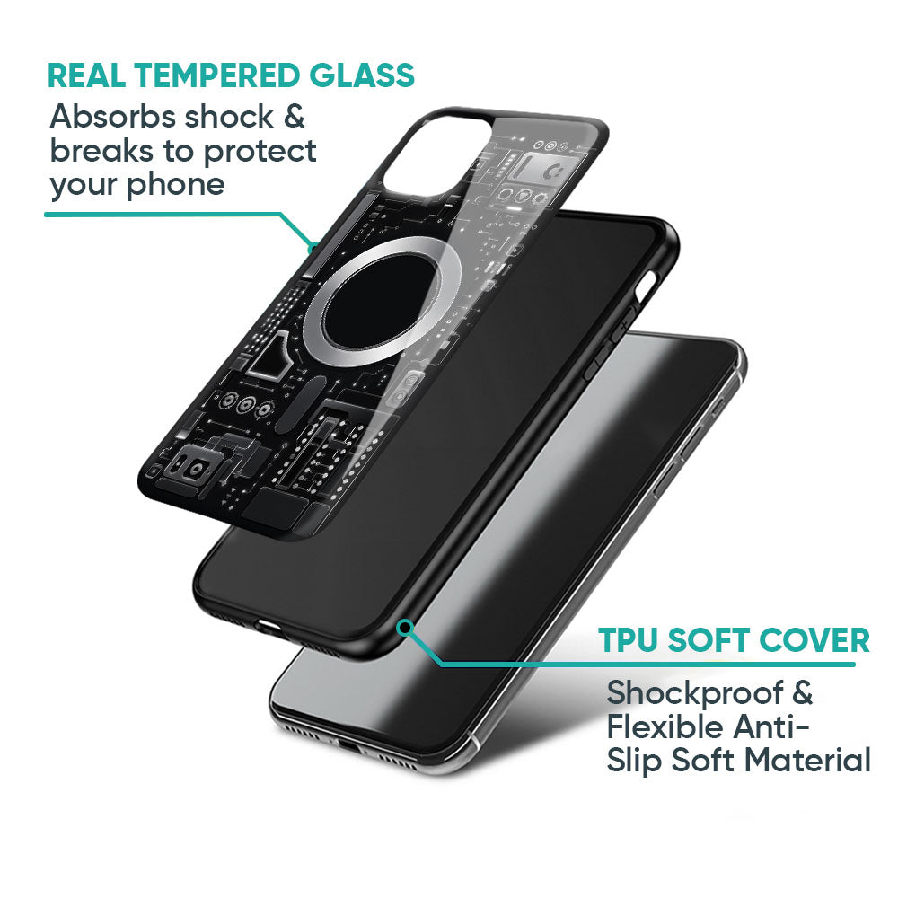 Obsidian Aura Glass Case - Glass Back Cover for Phone (View 4)