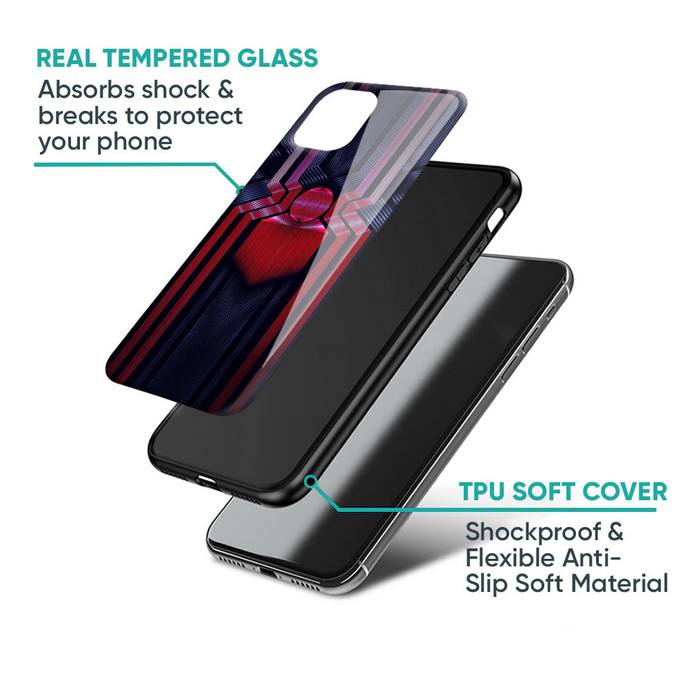 Super Art Logo Glass Case For Samsung Galaxy M56 5G
