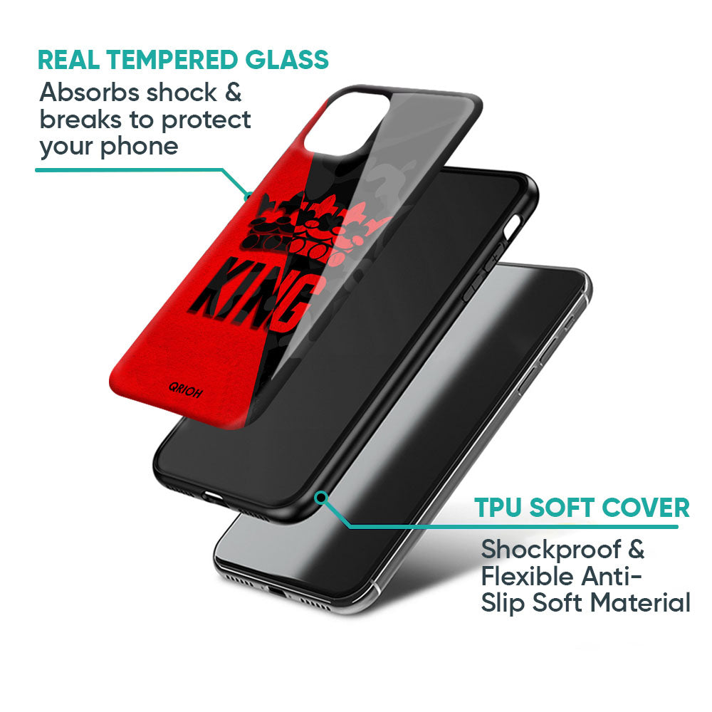 I Am A King Glass Case for Samsung Galaxy S26 Ultra 5G