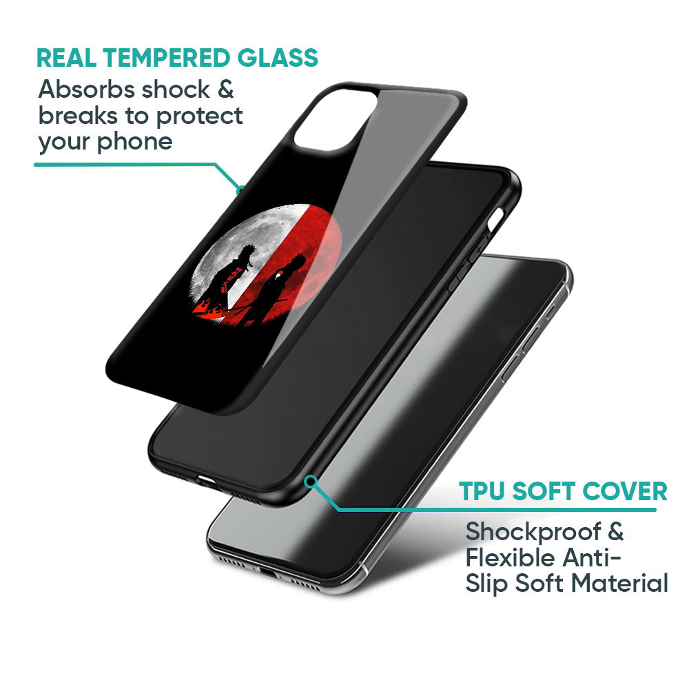 Anime Red Moon Glass Case for Oppo K13 Turbo Pro 5G