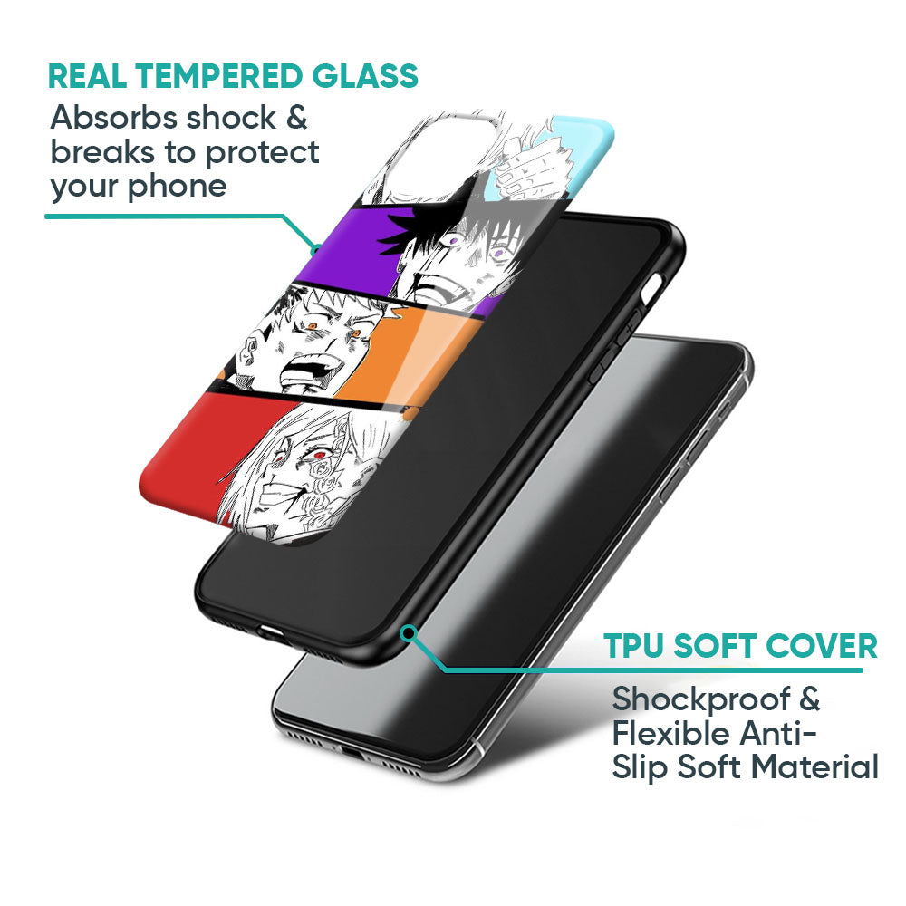 Anime Sketch Glass Case for Oppo K13 Turbo Pro 5G