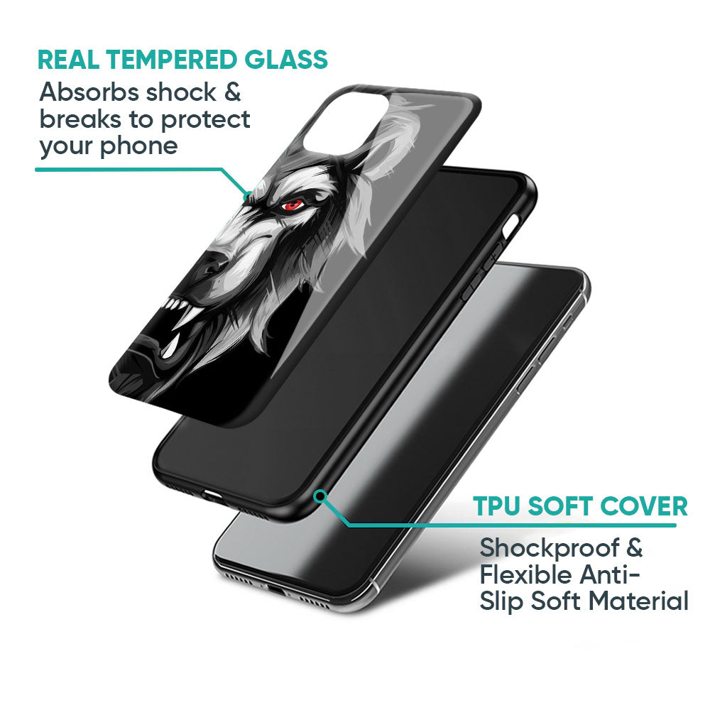 Wild Lion Glass Case for Oppo K13 Turbo Pro 5G