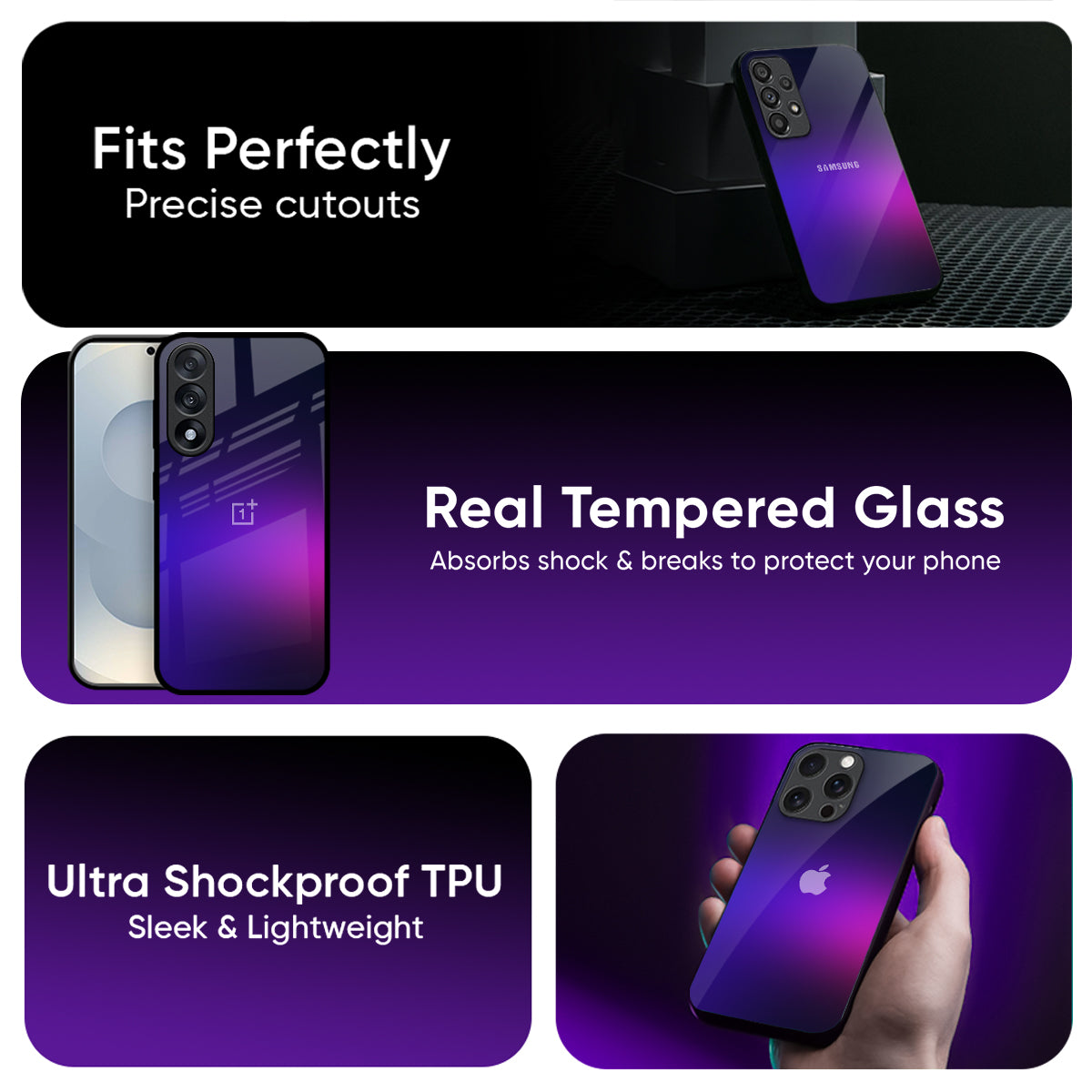 Dual Magic Tone Glass Case