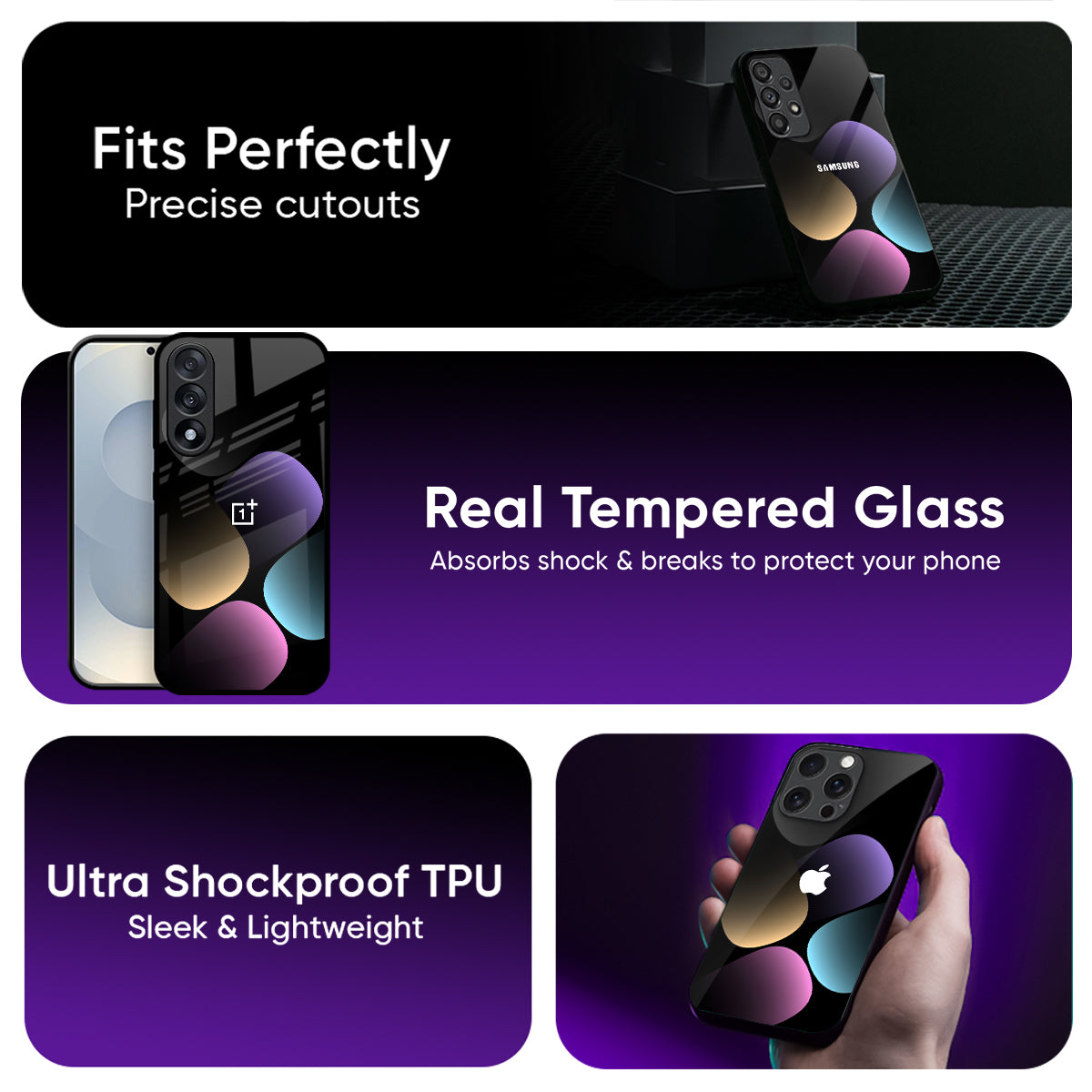 Color Icon Glass Case
