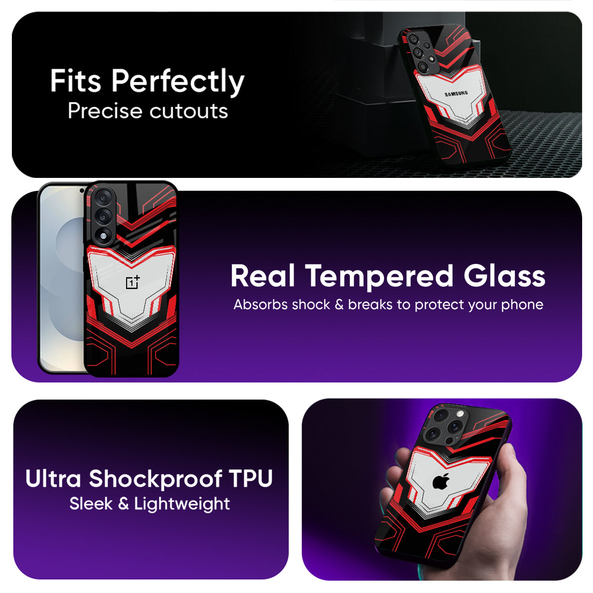 Quantum Suit Glass Case