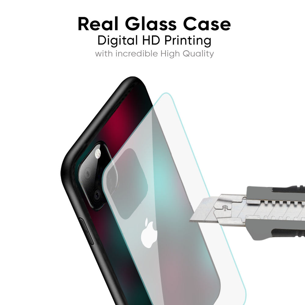 Dark Gradiant Glass Case for iPhone 16 Pro Max