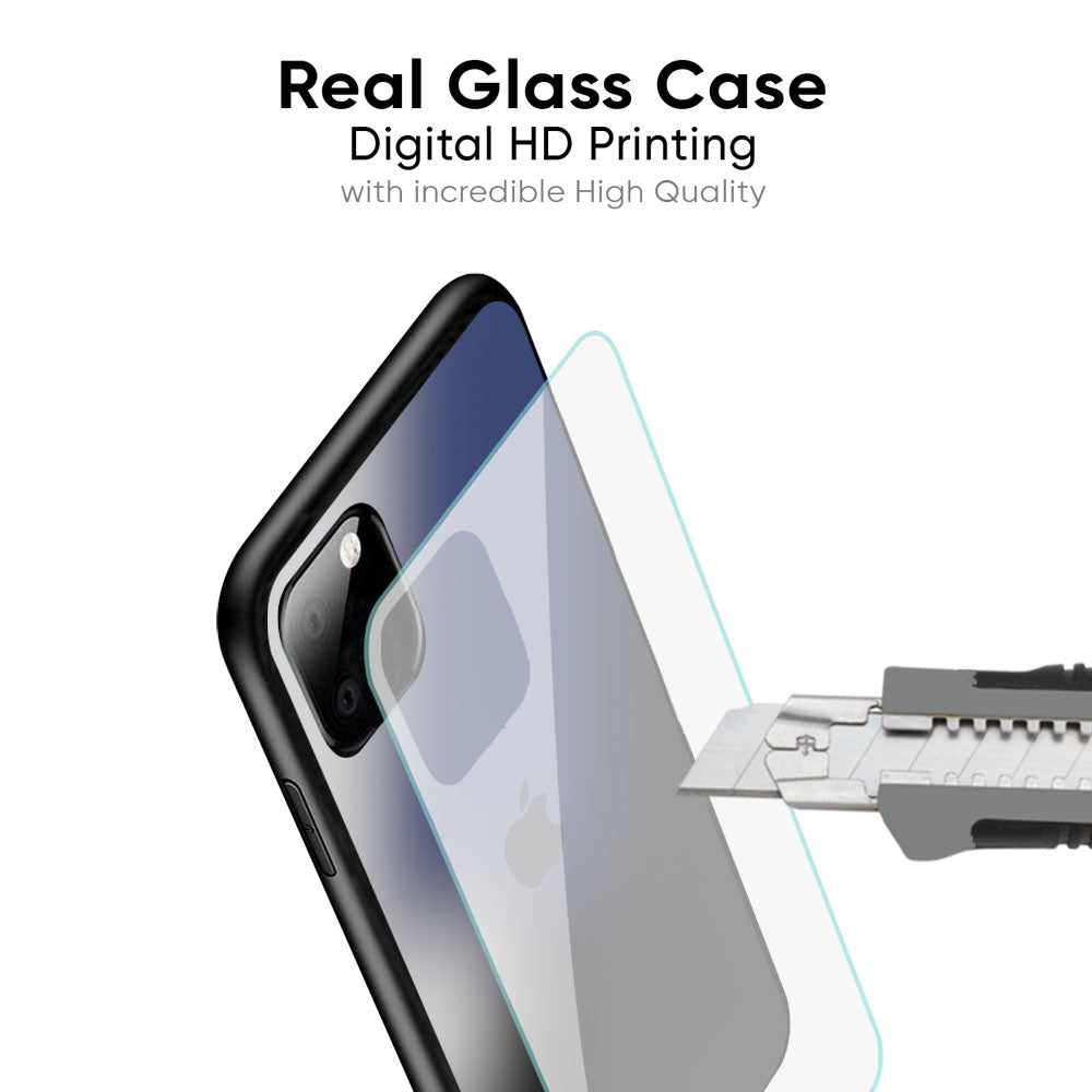Black Tourmaline Glass Case for iPhone 16 Pro Max
