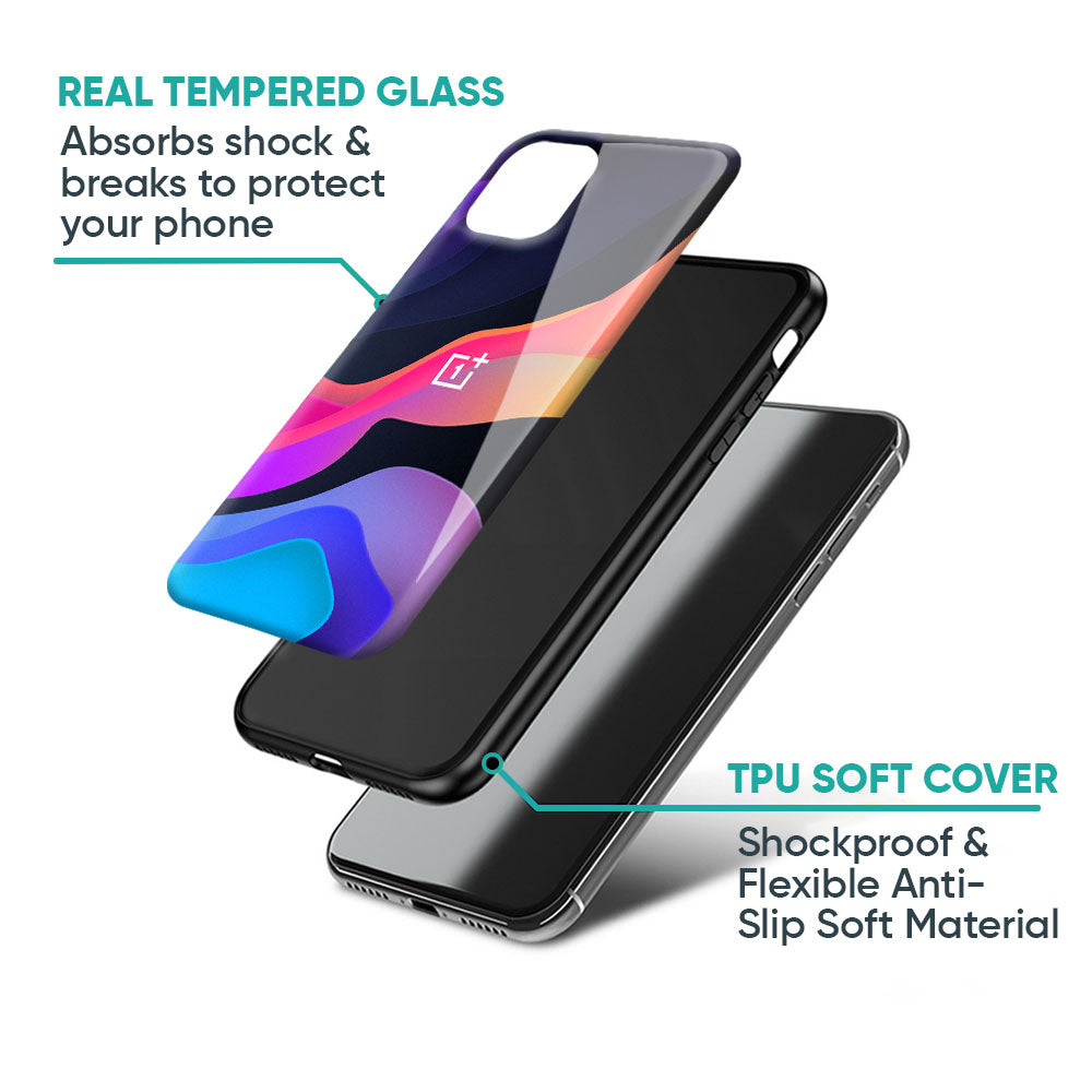Colorful Fluid Glass Case for OnePlus 15 5G