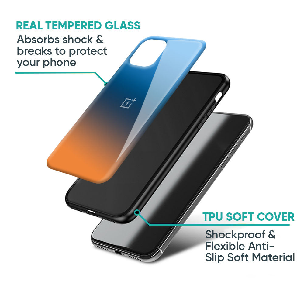 Sunset Of Ocean Glass Case for OnePlus 15 5G