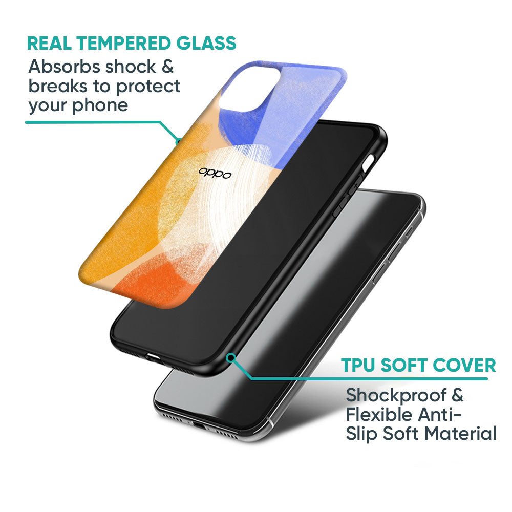 Creative Canvas Glass Case for Oppo K13 Turbo Pro 5G