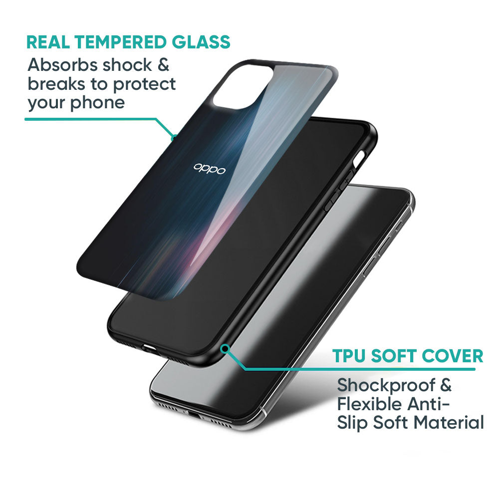 Dark Aesthetic Glass Case for Oppo K13 Turbo Pro 5G