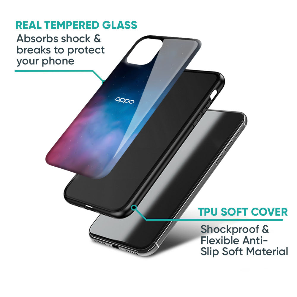 Cloudy Galaxy Glass Case for Oppo K13 Turbo Pro 5G