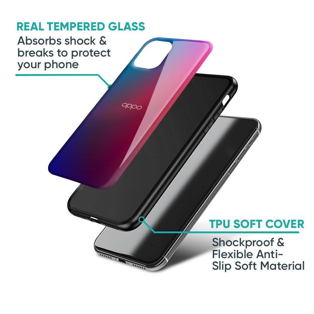 Magical Color Shade Glass Case for Oppo K13 Turbo Pro 5G