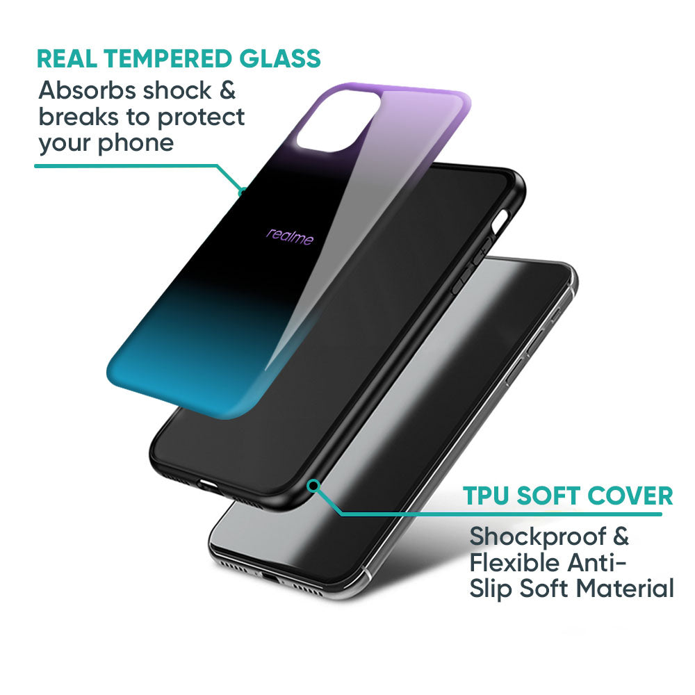 Purplemarine Glass Case for Realme P4x 5G