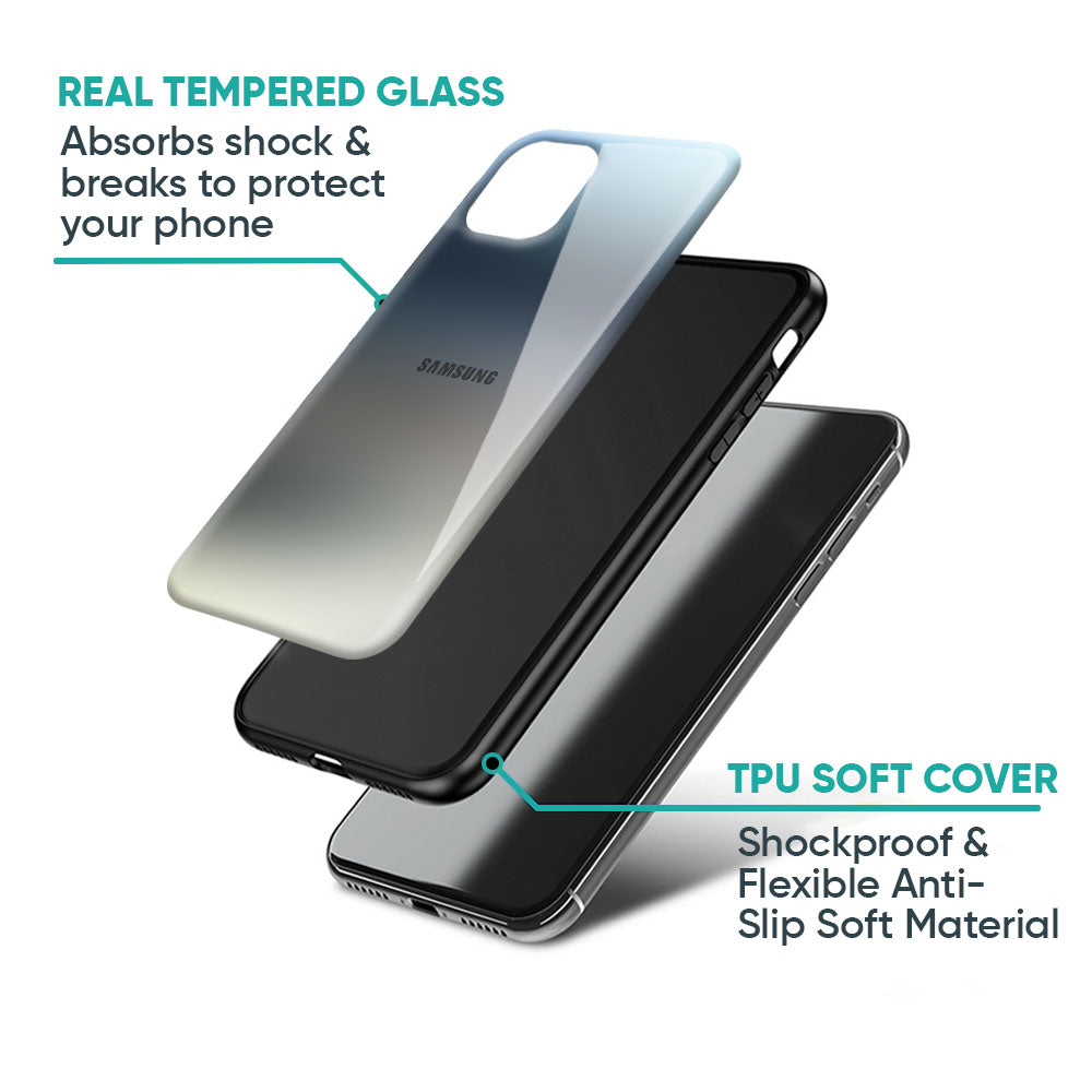 Tricolor Ombre Glass Case for Samsung Galaxy A57 5G