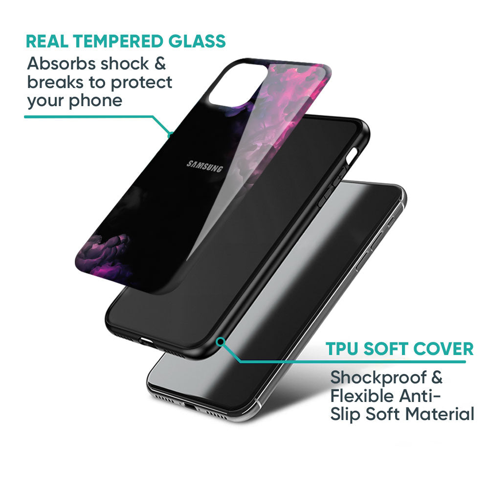 Pink Bust Glass Case for Samsung Galaxy M56 5G