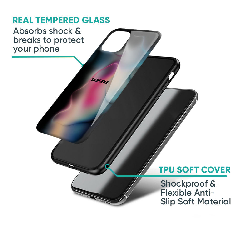 Colorful Palette Glass Case for Samsung Galaxy M56 5G