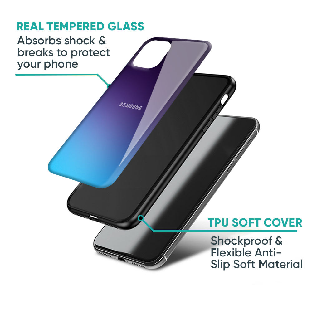 Dark Ocean Glass Case for Samsung Galaxy M56 5G