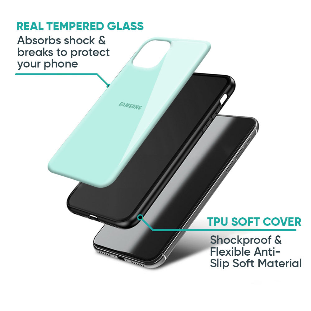 Teal Glass Case for Samsung Galaxy A57 5G