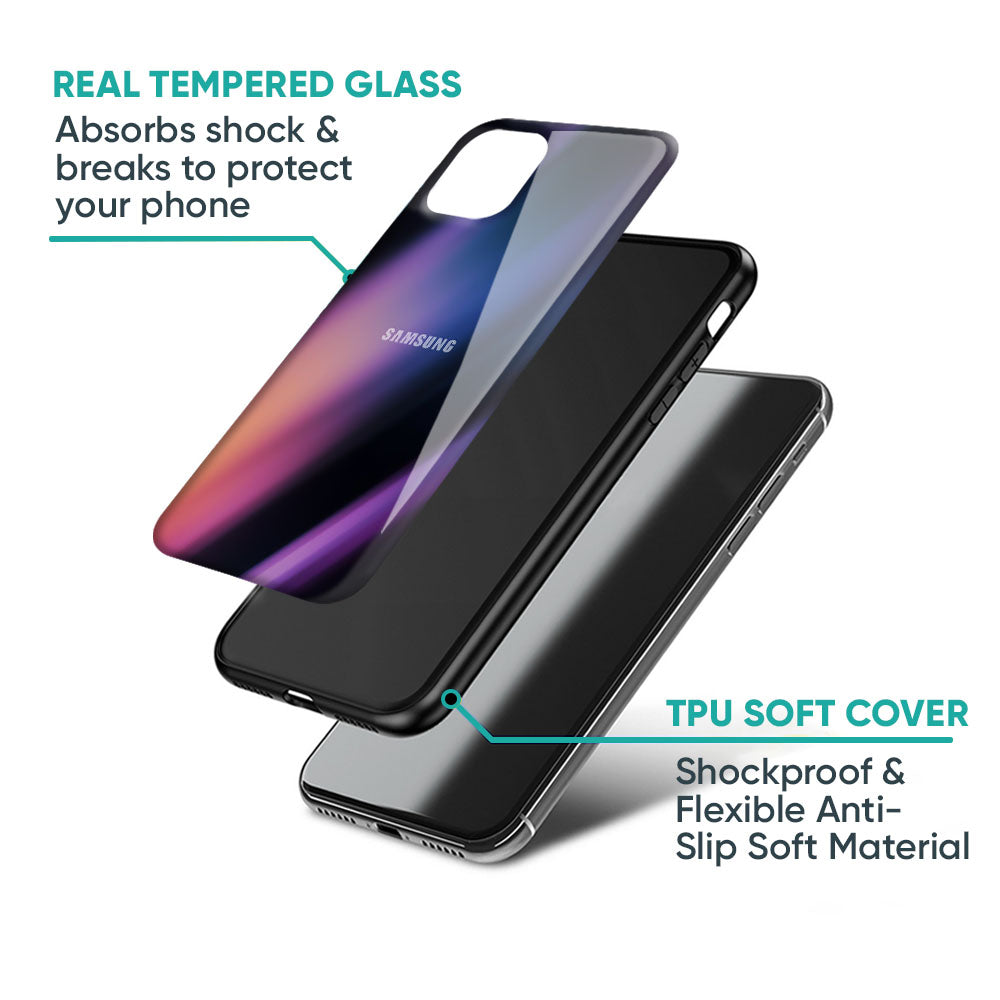 Color Fluid Glass Case for Samsung Galaxy M56 5G