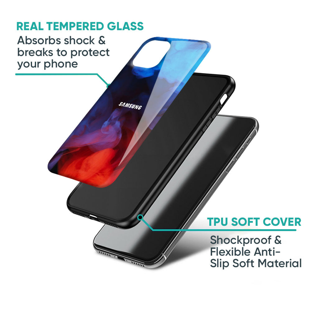 Dim Smoke Glass Case for Samsung Galaxy F56 5G