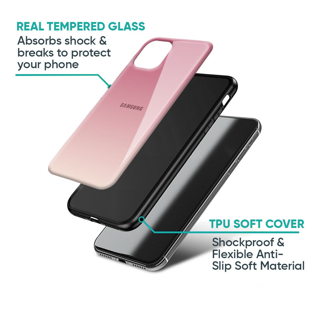 Blooming Pink Glass Case for Samsung Galaxy A57 5G